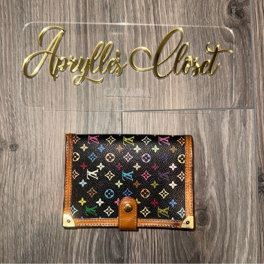 Louis Vuitton Multicolor Multicolor Black Agenda PM
